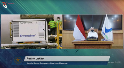 Lima Juta Dosis Vaksin COVID-19 Sinovac Siap Pakai Kembali Tiba di Tanah Air